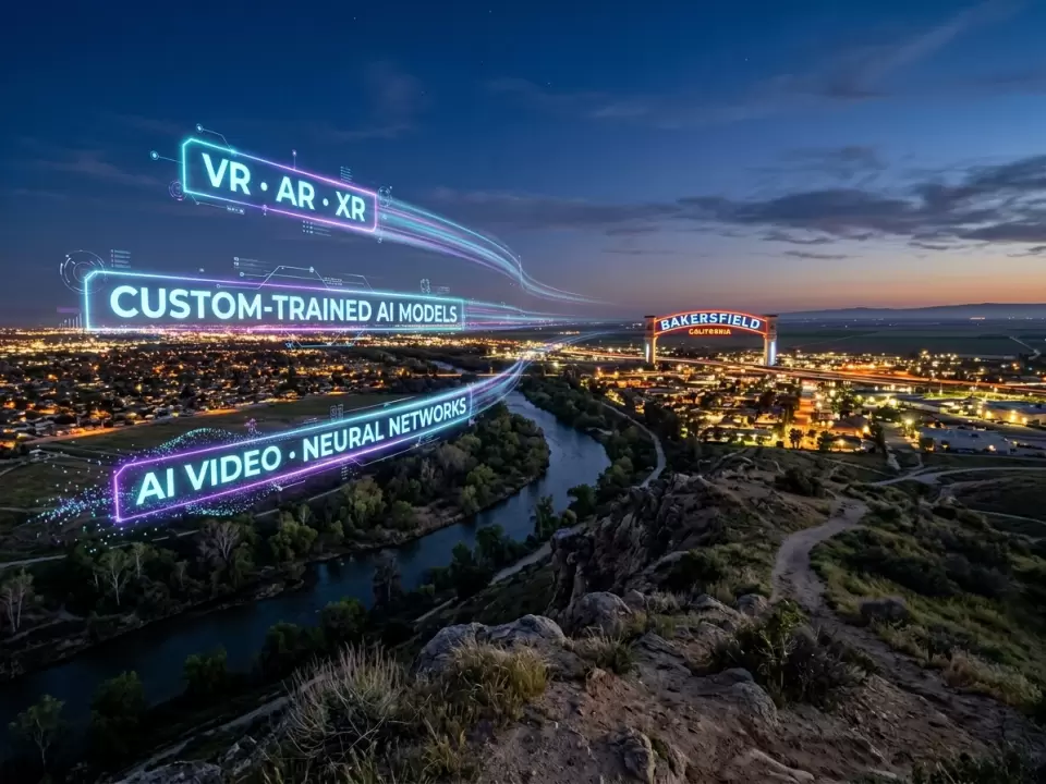 AI-Powered Video & VR/AR/XR Production in Bakersfield