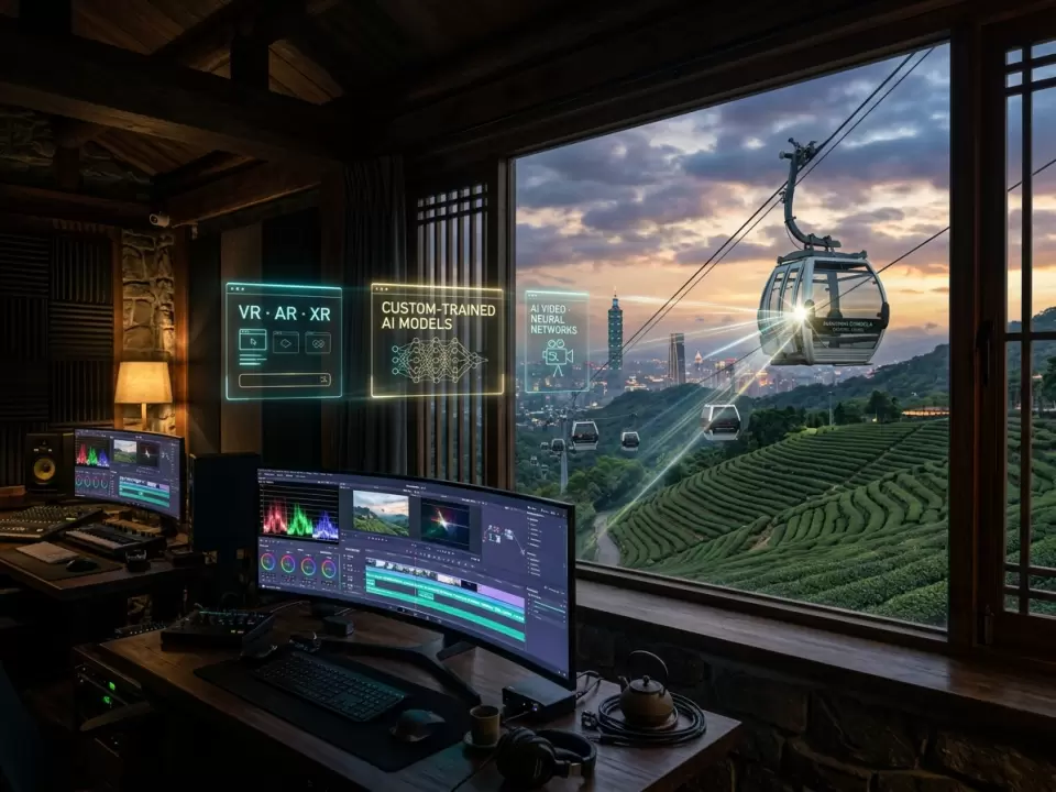 台北AI影片與VR/AR/XR製作