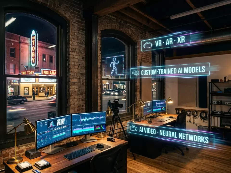 AI Video & VR/AR/XR Production Made for Indianapolis Brands
