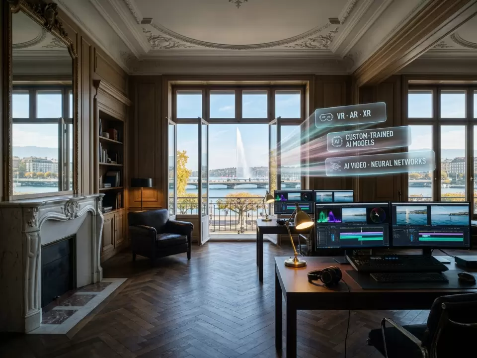 Production Vidéo IA et VR/AR/XR à Genève