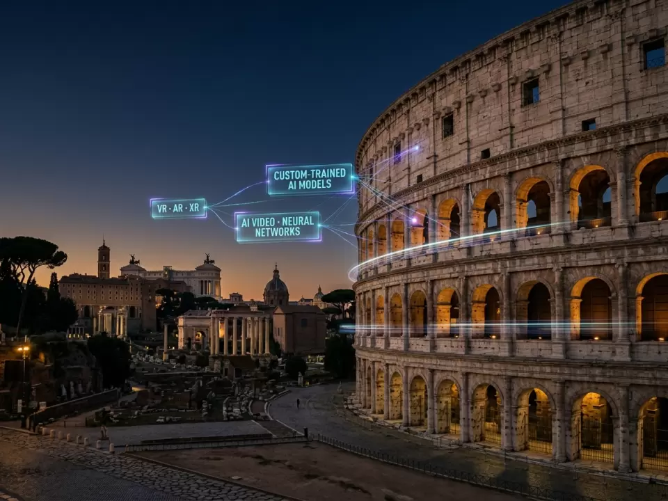 Produzione Video IA e VR/AR/XR a Roma