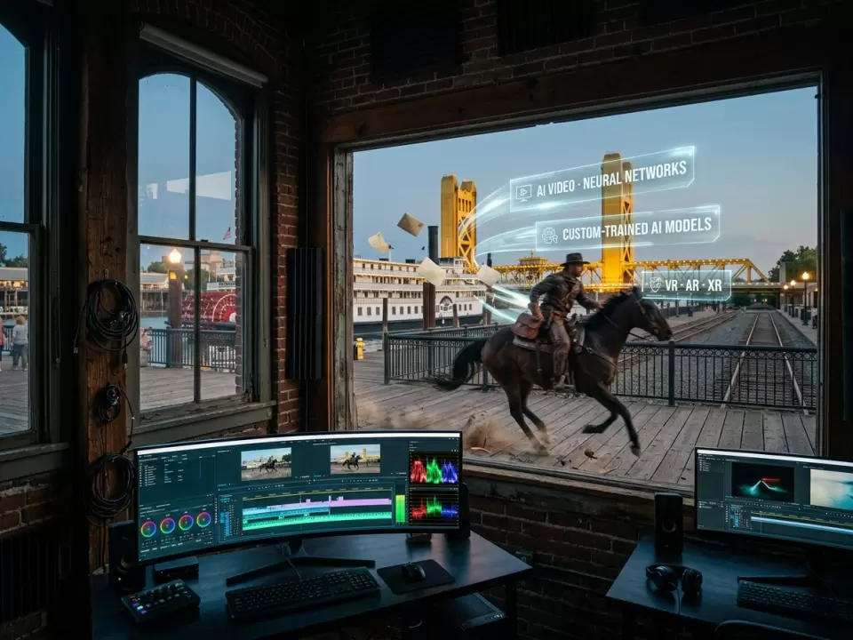 Sacramento's AI Video & VR/AR/XR Production Partner