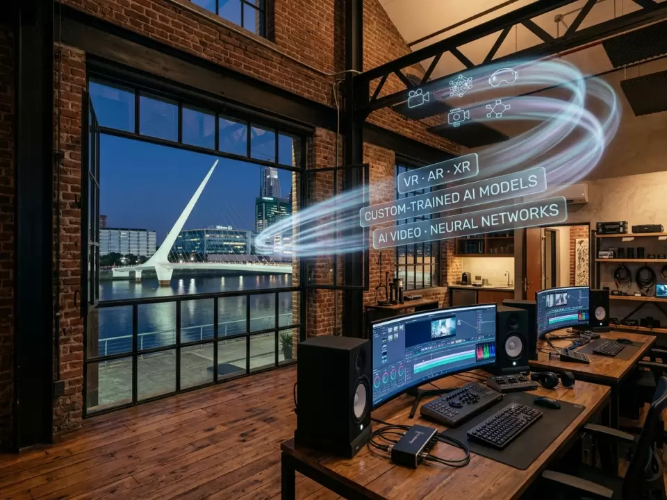 Producción de Video IA y VR/AR/XR en Buenos Aires