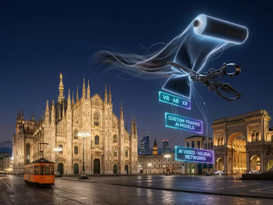 Produzione Video IA e VR/AR/XR a Milano