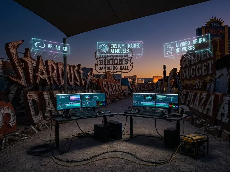 Generative AI Video & VR/AR/XR, Made for Las Vegas