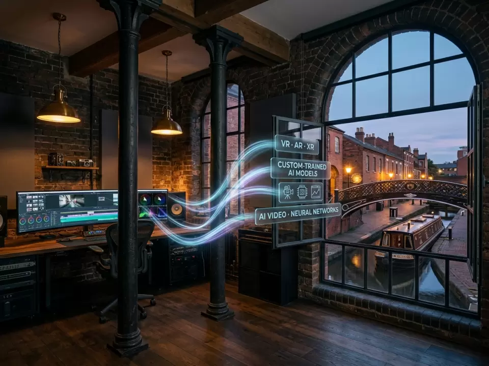 Birmingham's Home for AI Video & VR/AR/XR Production