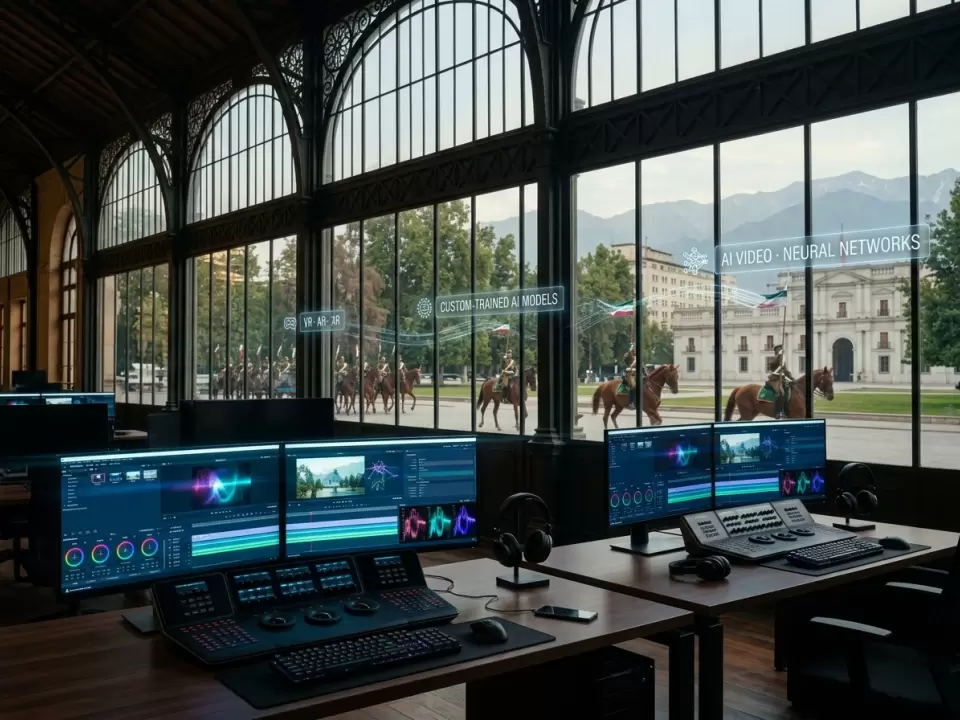 Producción de Video IA y VR/AR/XR en Santiago