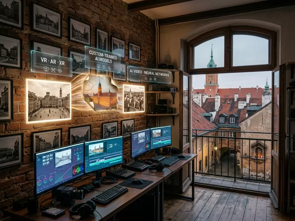 Produkcja Wideo AI i VR/AR/XR w Warszawie