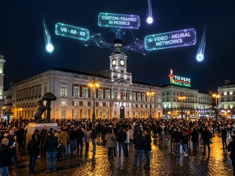 Producción de Video IA y VR/AR/XR en Madrid