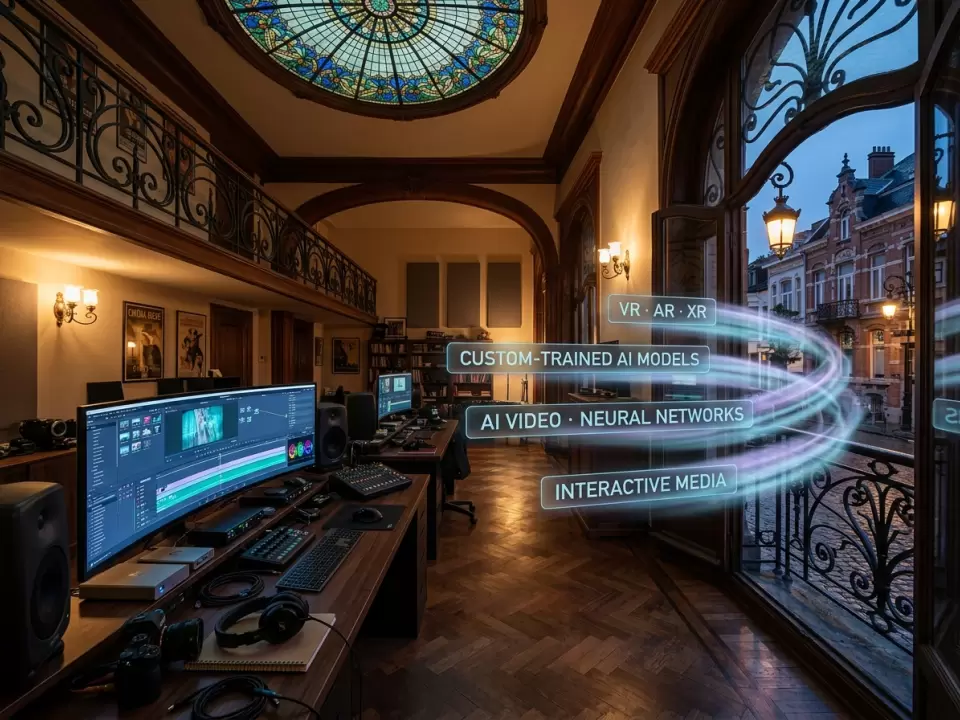 Production Vidéo IA et VR/AR/XR à Bruxelles