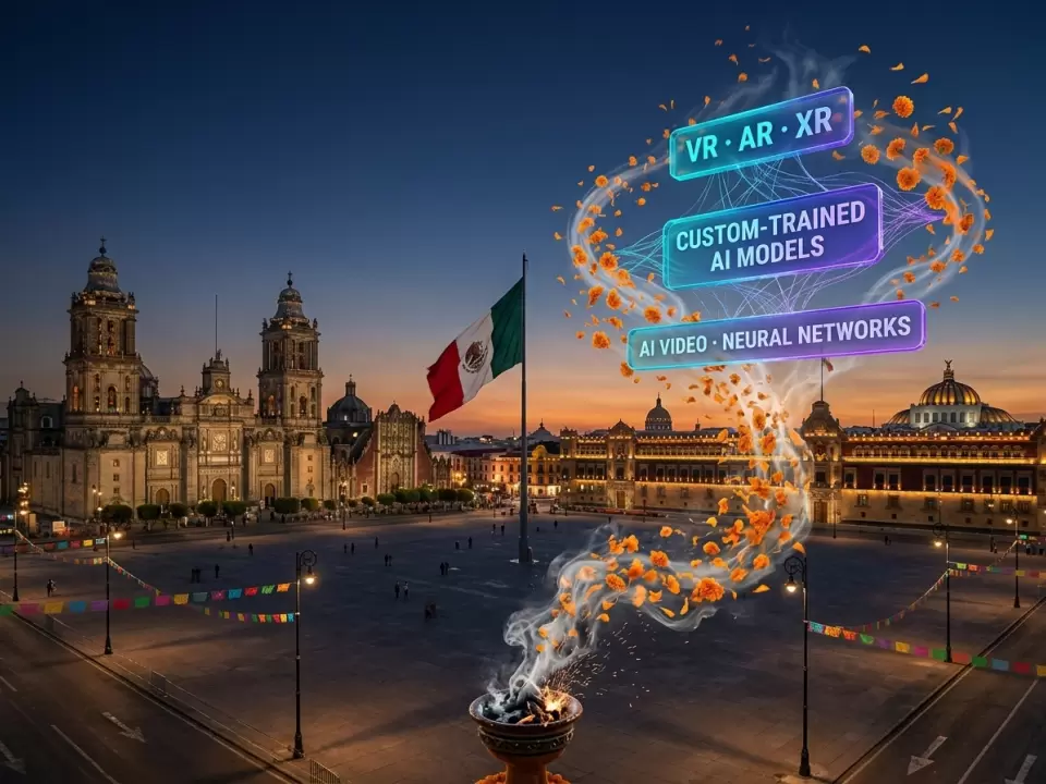 Producción de Video IA y VR/AR/XR en Ciudad de México