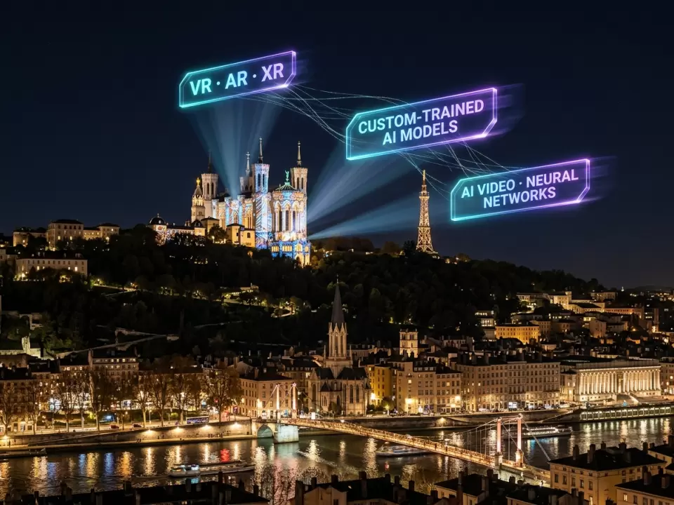 Production Vidéo IA et VR/AR/XR à Lyon